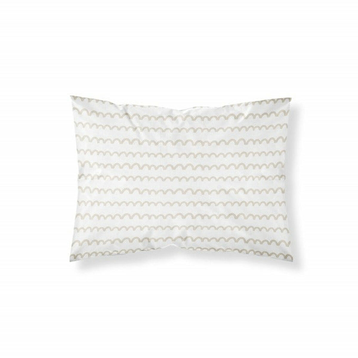 Pillowcase Decolores Vitoria Beige 175 Threads 45 x 125 cm